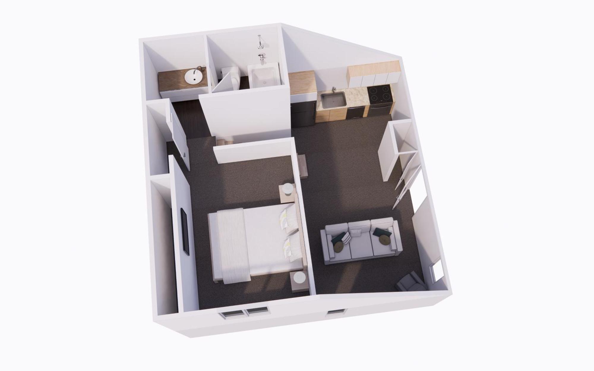 Sonesta Es Suites Cincinnati - Sharonville West Bilik gambar