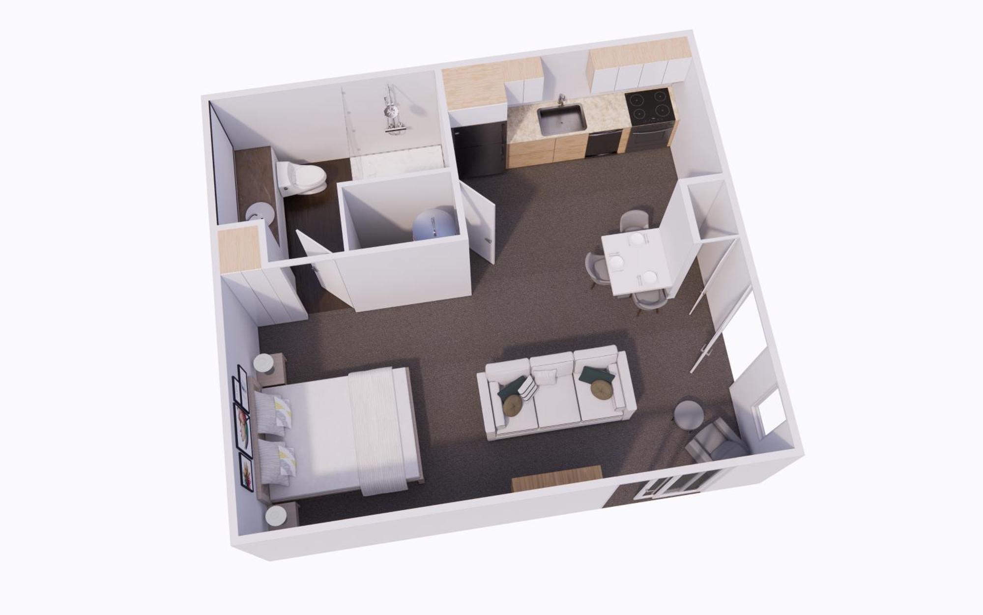 Sonesta Es Suites Cincinnati - Sharonville West Bilik gambar