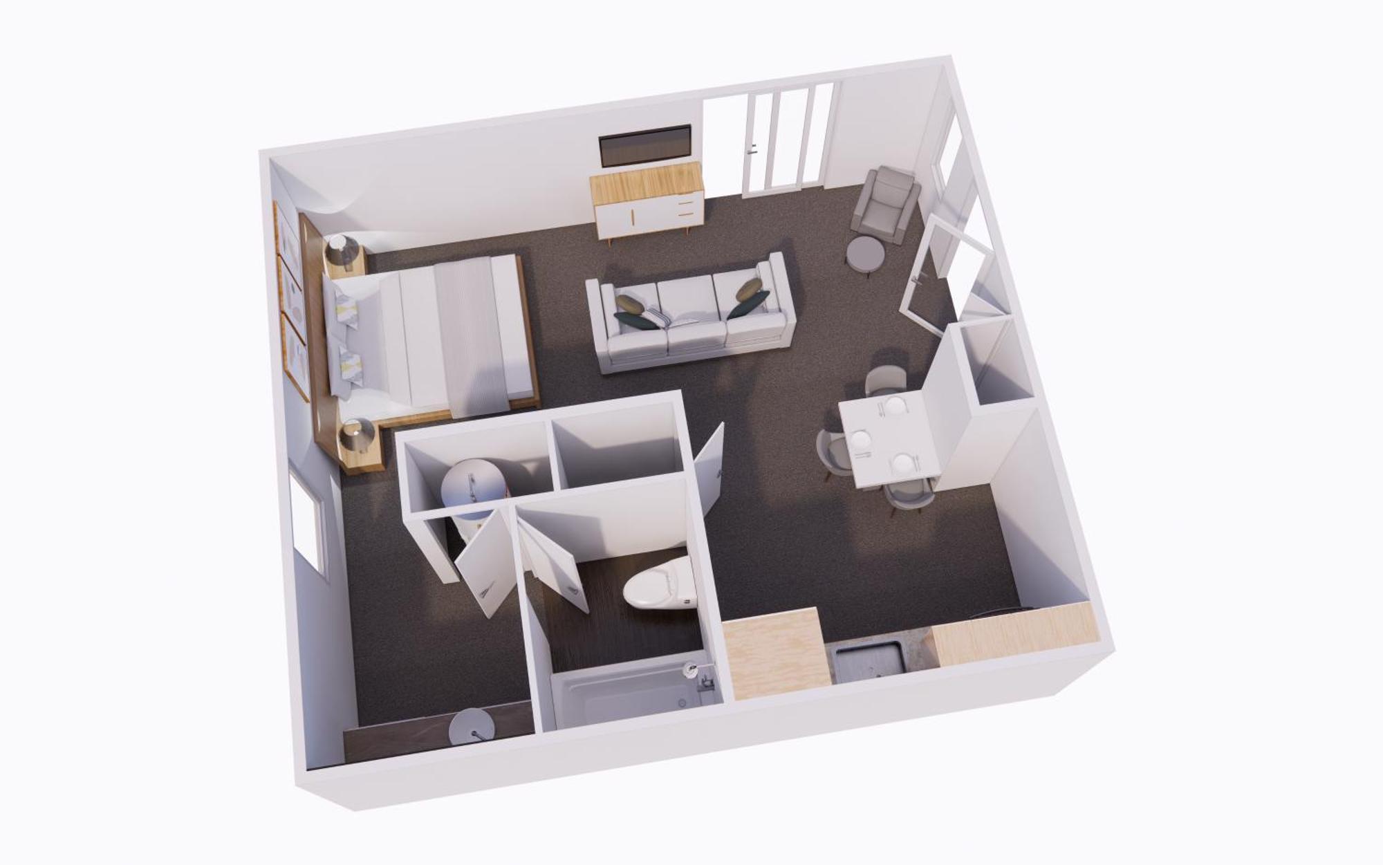 Sonesta Es Suites Cincinnati - Sharonville West Bilik gambar