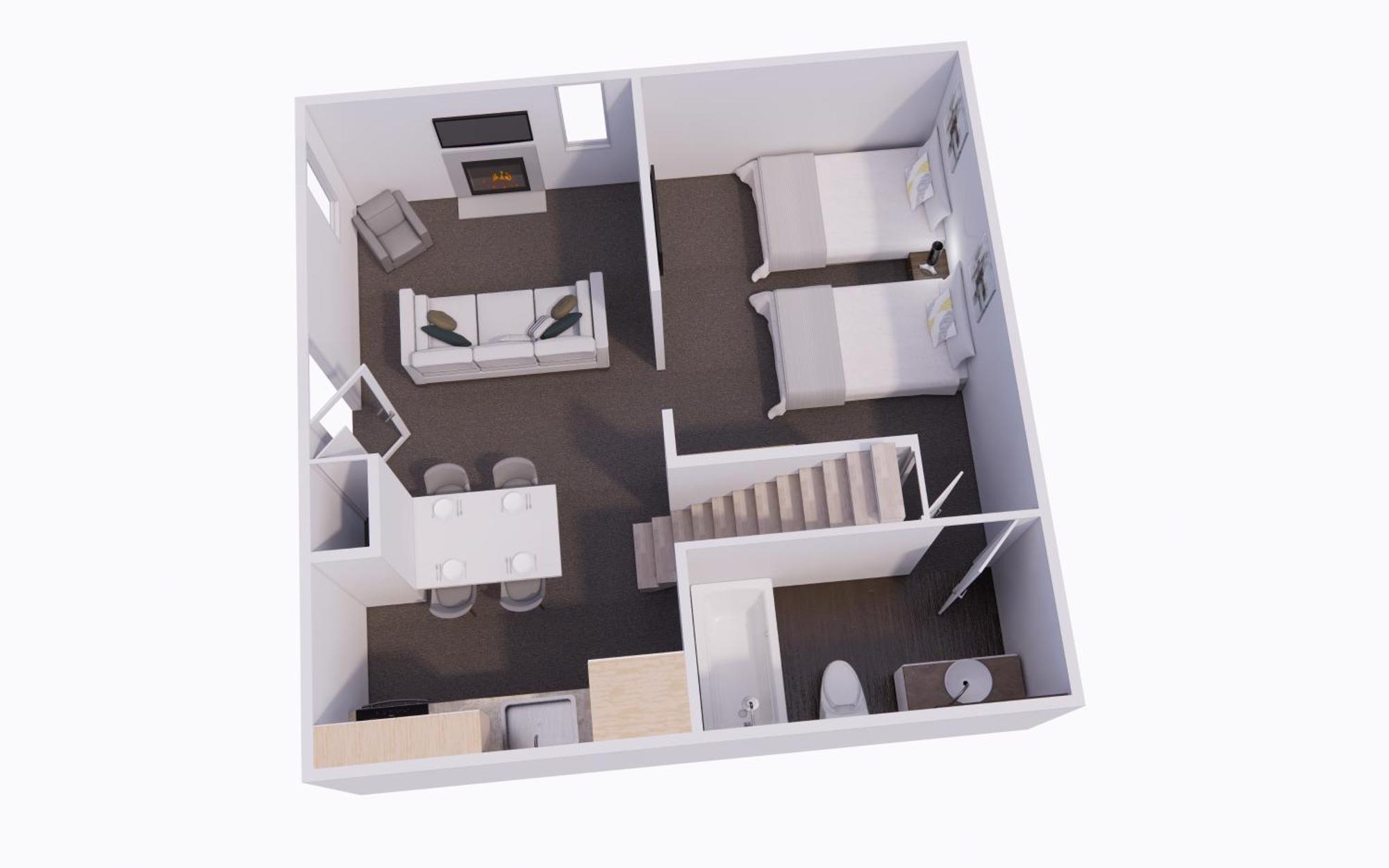 Sonesta Es Suites Cincinnati - Sharonville West Bilik gambar