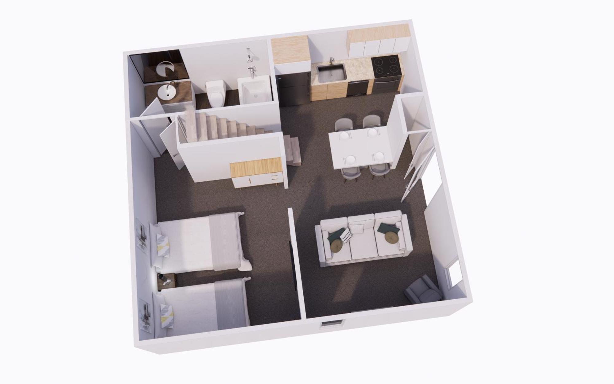 Sonesta Es Suites Cincinnati - Sharonville West Bilik gambar